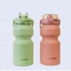 Stainless Steel Insulated1200ml,with 2 Straw,reusable Double-walled vacuum Car Cup, Cold Beverage Travel and sports cup, Recyclable, Handwash- Multipurpose - Image 4