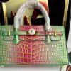 Fashion Top Garde Quality Hand bag and shoulder Crocodile Crossbody Bag - Image 5