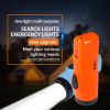 WISHGATE FSL Ultra-bright Rainproof Outdoor Flashlight Rechargeable Searchlight USB Fast charging
