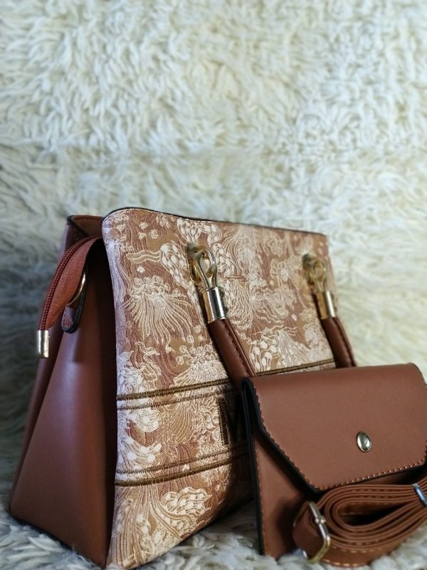 Miss Gail New Korean Fashion 2 in 1 hand bags with sling - Image 2