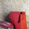 Lady Letter Embroidery Book Tote Sling Bag - Image 2