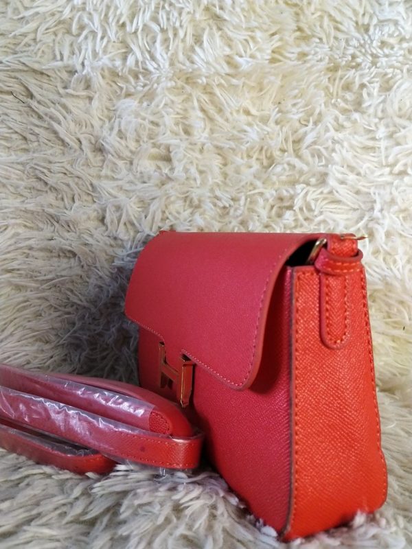 Lady Letter Embroidery Book Tote Sling Bag - Image 2
