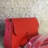 Lady Letter Embroidery Book Tote Sling Bag