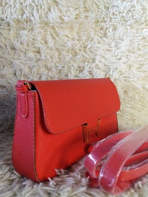 Lady Letter Embroidery Book Tote Sling Bag